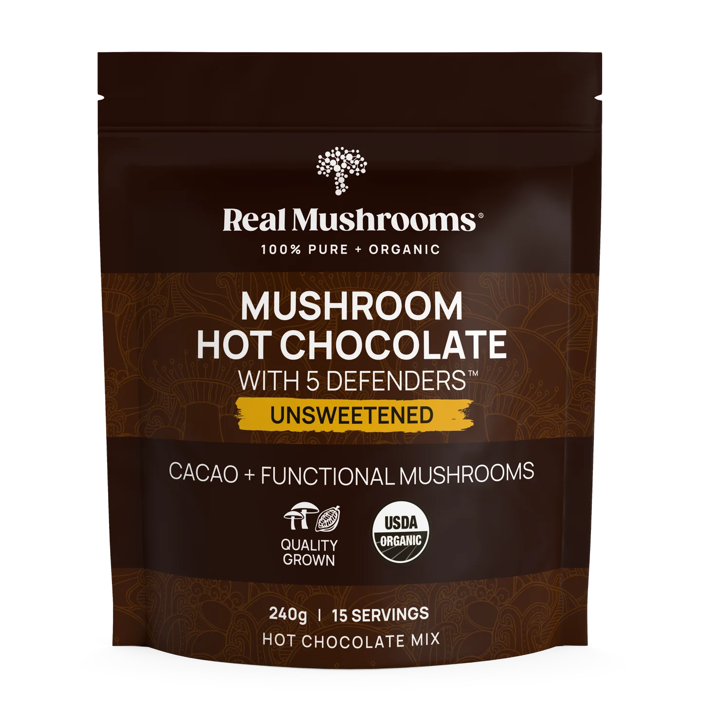 unsweet hot chocolate mush 1