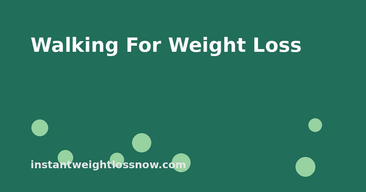Walking for Weight Loss: A Simple Guide for Beginners Walking for weight loss: a woman in sneakers walking briskly on a park path on a sunny morning
